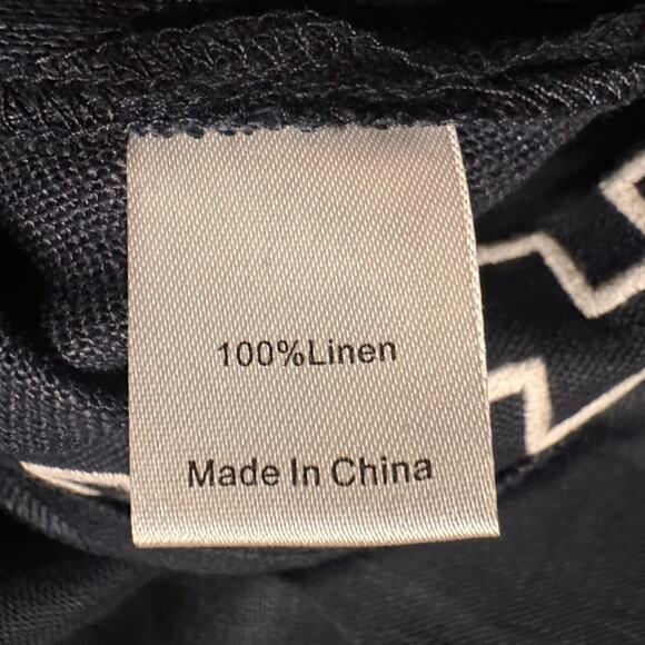 NWT Tuckernuck Atlantic Pacific Navy Blue White Embroidered Hartman Dress MEDIUM - Picture 12 of 16